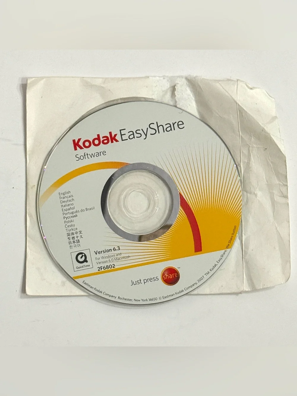 Kodak EasyShare Z650 6.1MP 10x Zoom Digital Camera AS-IS Parts Repair